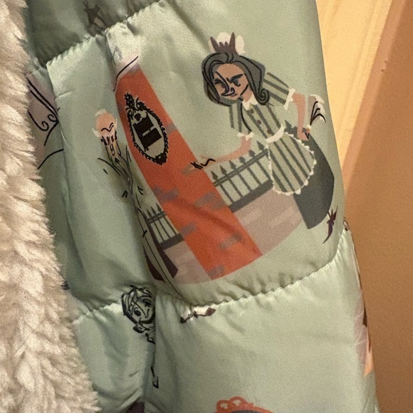 NWT Disney Parks × Loungefly Haunted Mansion Sherpa Fleece Jacket – [1X] - Picture 12 of 16